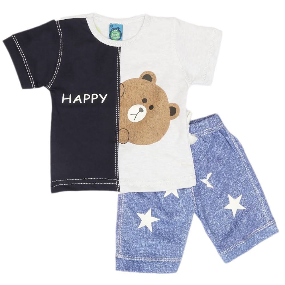 Newborn Boys Suit 2Pcs -Navy-Blue, Kids, NB Boys Sets And Suits, Chase Value, Chase Value