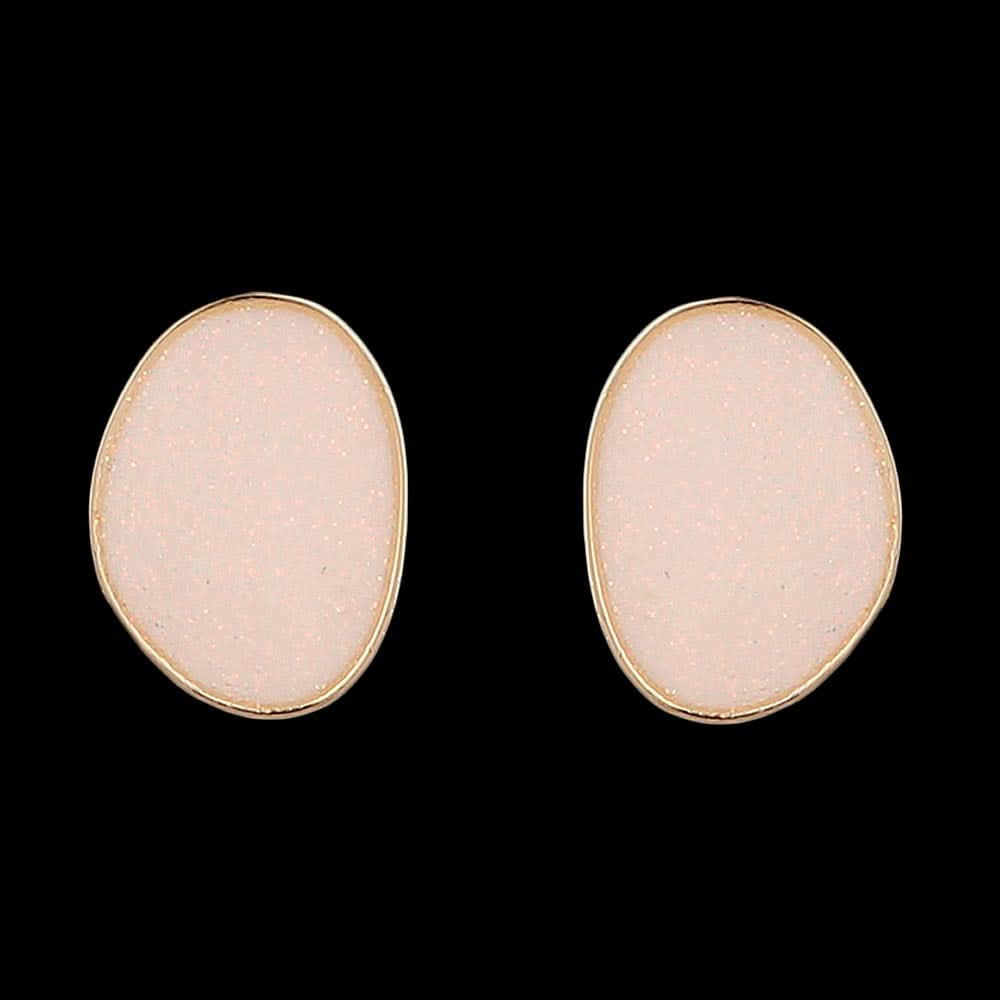 Women's Ear Tops - Tea Pink, Women, Earrings & Tops, Chase Value, Chase Value