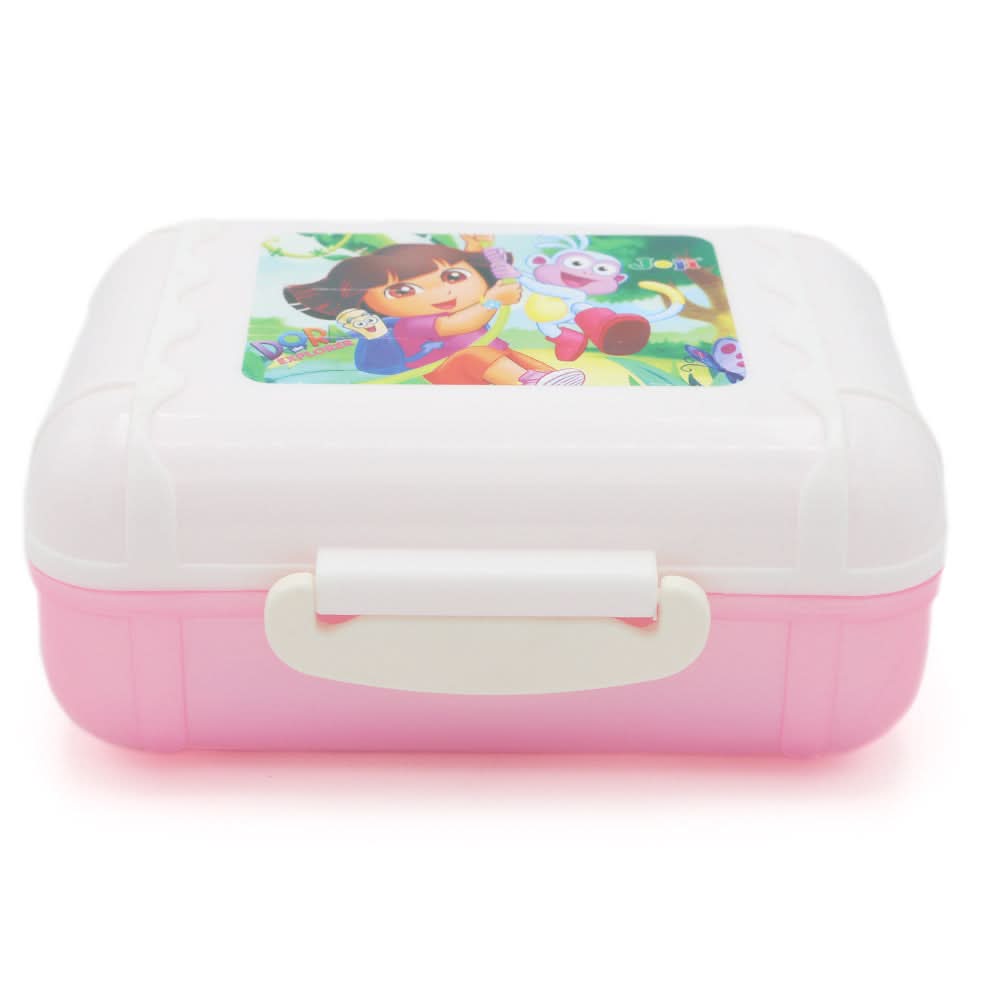 Lunch Box JZ-676 - Pink, Kids, Tiffin Boxes And Bottles, Chase Value, Chase Value