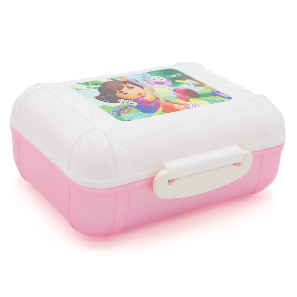 Lunch Box JZ-676 - Pink, Kids, Tiffin Boxes And Bottles, Chase Value, Chase Value