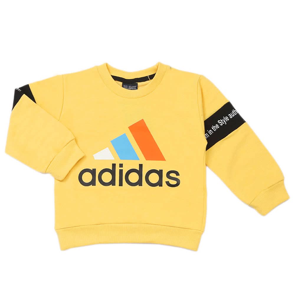 Boys Sweat Shirt - Yellow, Boys Hoodies & Sweat Shirts, Chase Value, Chase Value