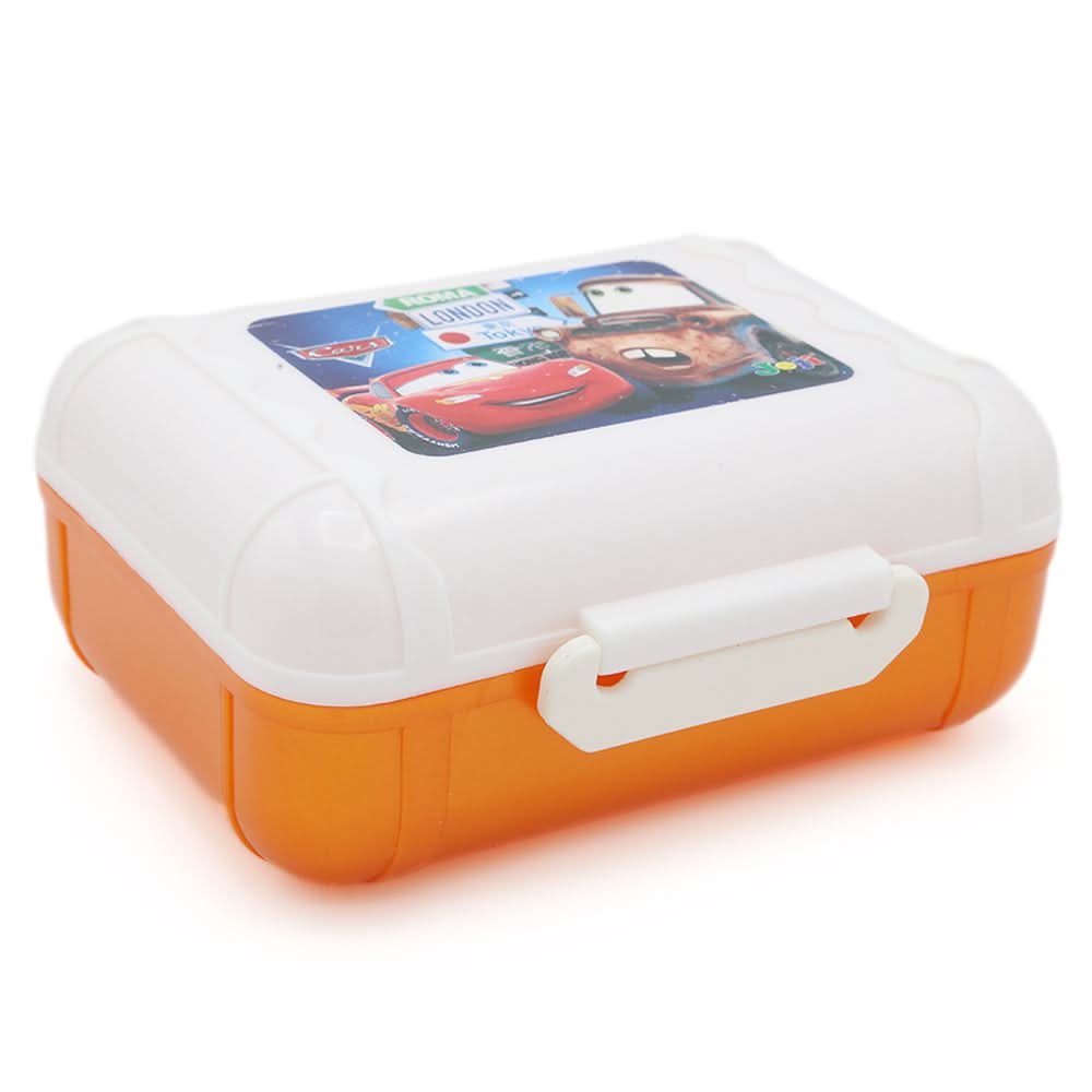 Lunch Box JZ-676 - Orange, Kids, Tiffin Boxes And Bottles, Chase Value, Chase Value