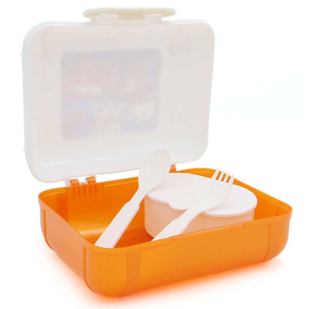Lunch Box JZ-676 - Orange, Kids, Tiffin Boxes And Bottles, Chase Value, Chase Value