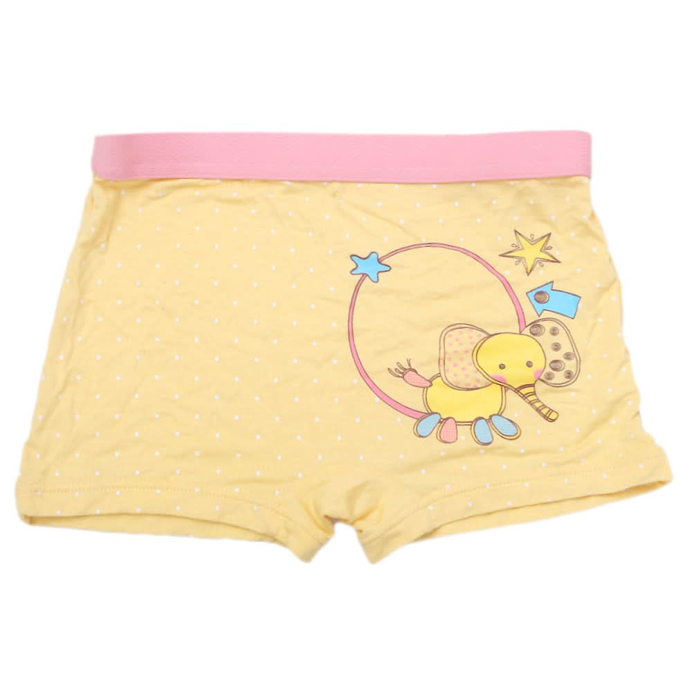 Girls Boxer - Yellow, Kids, Panties And Briefs, Chase Value, Chase Value