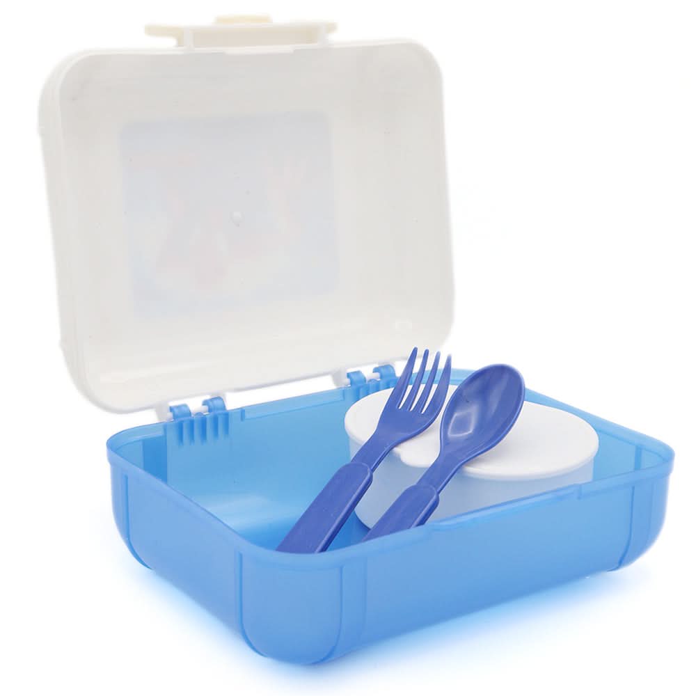 Lunch Box JZ-676 - Blue, Kids, Tiffin Boxes And Bottles, Chase Value, Chase Value