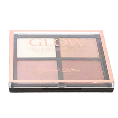 Varied Queen Glow Highlighter 4 Color Palette, Beauty & Personal Care, Highlighter, Chase Value, Chase Value