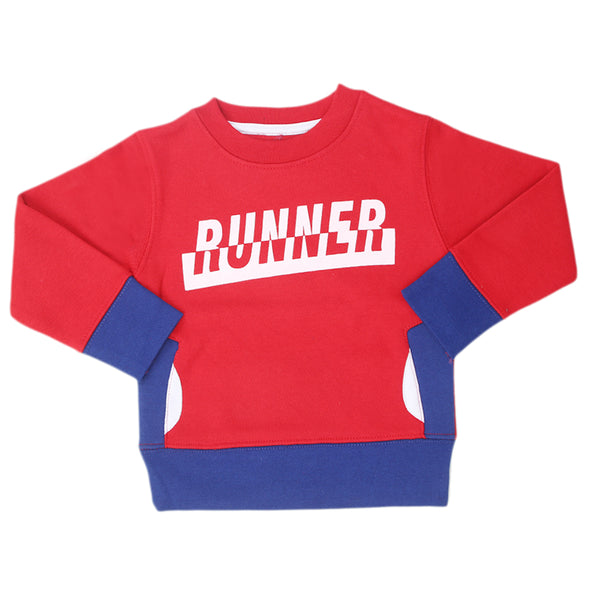 Boys Eminent Full Sleeves T-Shirt - Red, Kids, Boys T-Shirts, Eminent, Chase Value