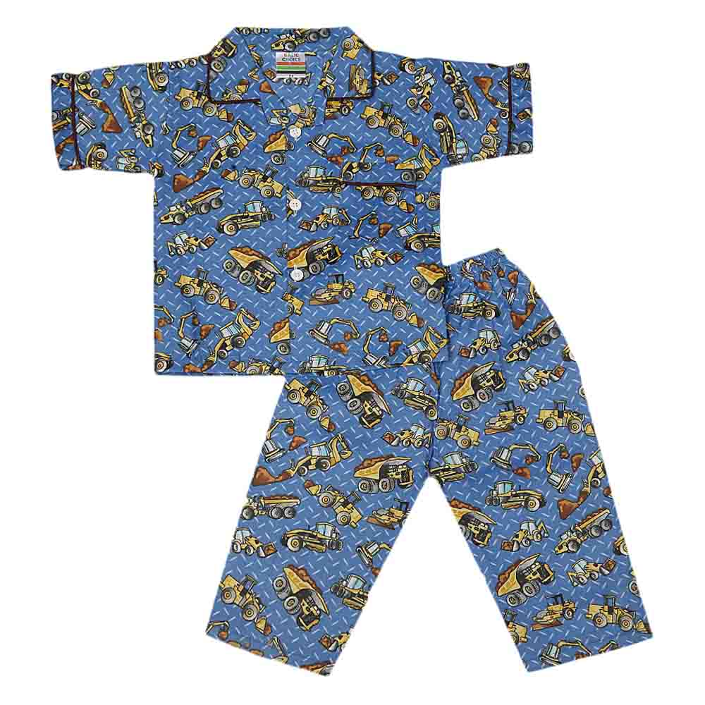 Boys Night Suit - Blue, Kids, Boys Sets And Suits, Chase Value, Chase Value