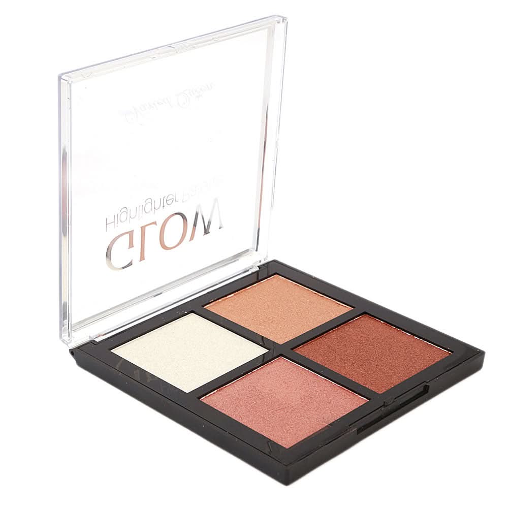Varied Queen Glow Highlighter 4 Color Palette, Beauty & Personal Care, Highlighter, Chase Value, Chase Value
