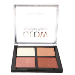 Varied Queen Glow Highlighter 4 Color Palette, Beauty & Personal Care, Highlighter, Chase Value, Chase Value