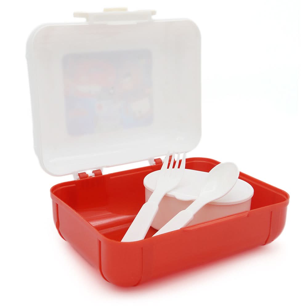 Lunch Box JZ-676 - Red, Kids, Tiffin Boxes And Bottles, Chase Value, Chase Value