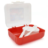 Lunch Box JZ-676 - Red, Kids, Tiffin Boxes And Bottles, Chase Value, Chase Value