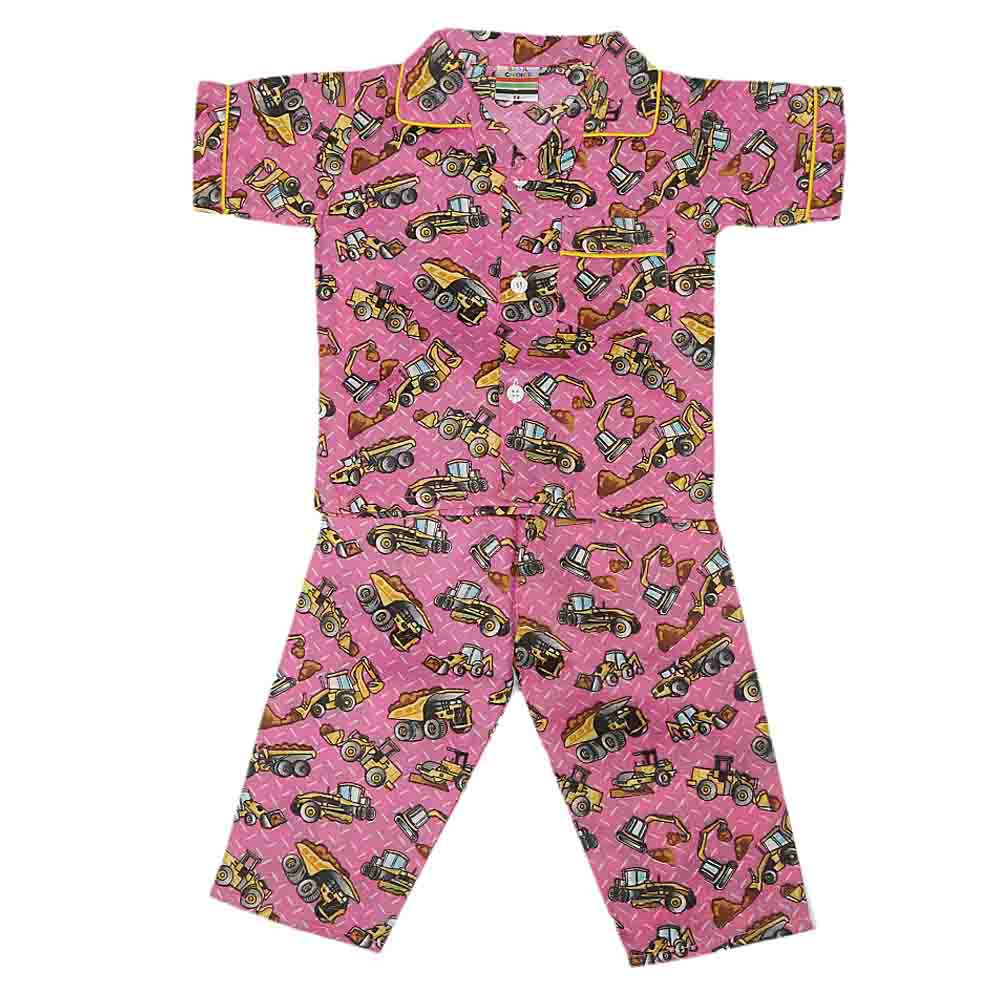 Boys Night Suit - Pink, Kids, Boys Sets And Suits, Chase Value, Chase Value