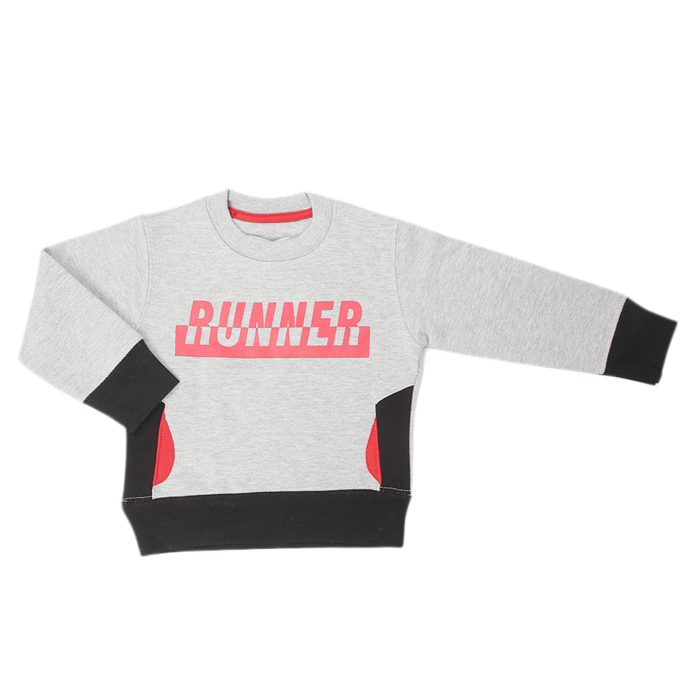 Boys Eminent Full Sleeves T-Shirt - Grey, Kids, Boys T-Shirts, Eminent, Chase Value