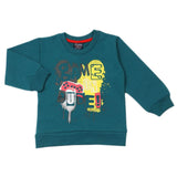 Boys Sweat Shirt - Steel Green, Boys Hoodies & Sweat Shirts, Chase Value, Chase Value