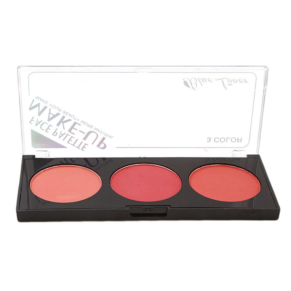 Blue Lover Makeup Pallette 3's, Beauty & Personal Care, Makeup Kits And Pallets, Chase Value, Chase Value