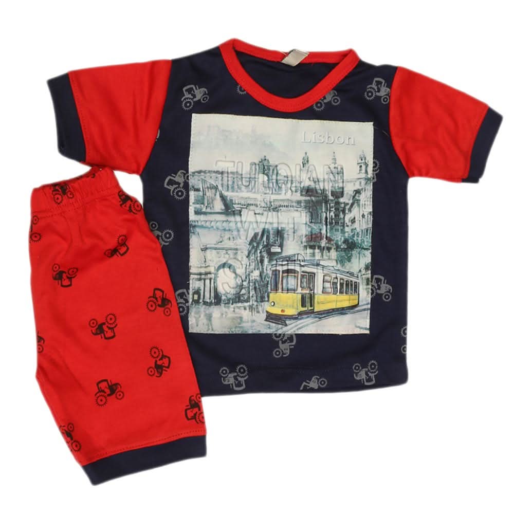 Boys Suit - Red, Kids, Boys Sets And Suits, Chase Value, Chase Value