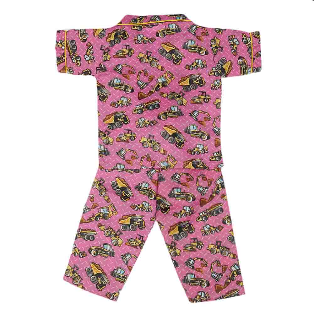 Boys Night Suit - Pink, Kids, Boys Sets And Suits, Chase Value, Chase Value