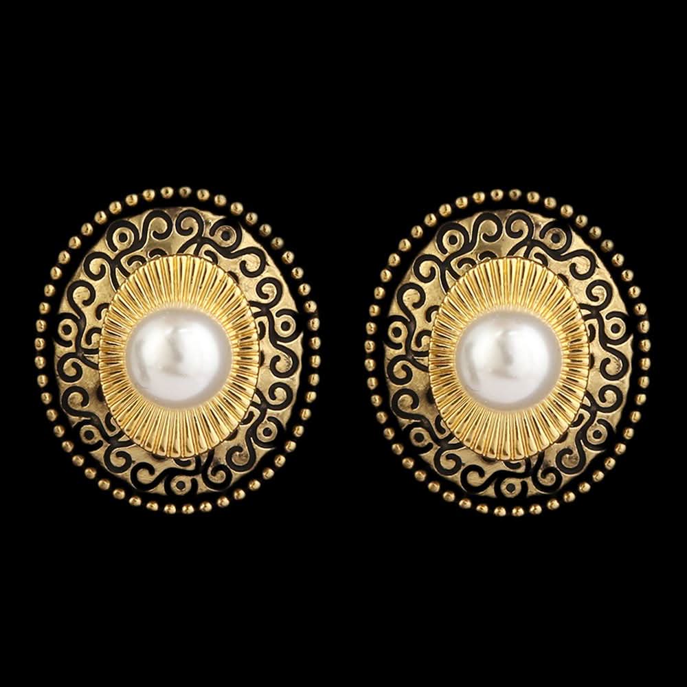 Women's Ear Tops - Black, Women, Earrings & Tops, Chase Value, Chase Value