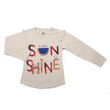 Girls Full Sleeves Jersey T-Shirt - Fawn, Kids, Girls T-Shirts, Chase Value, Chase Value