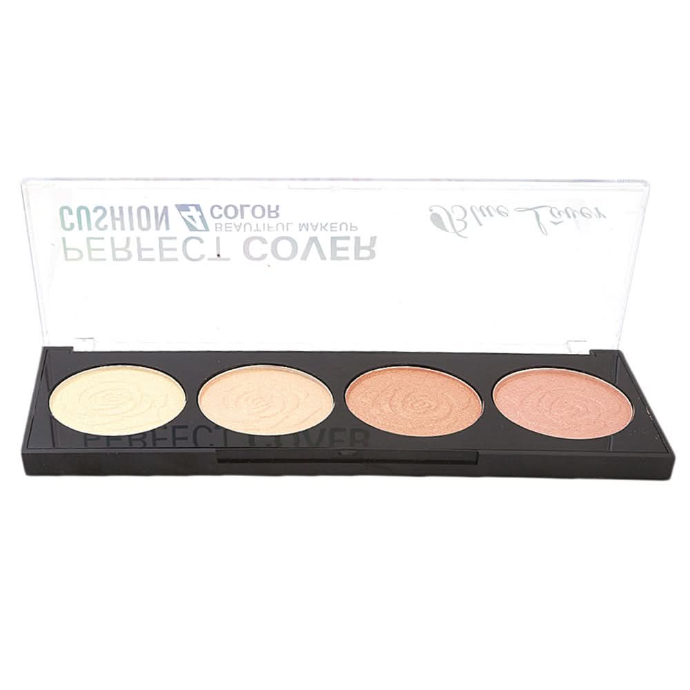 Blue Lover Perfect Cover Highlighter Kit 4's, Beauty & Personal Care, Highlighter, Chase Value, Chase Value