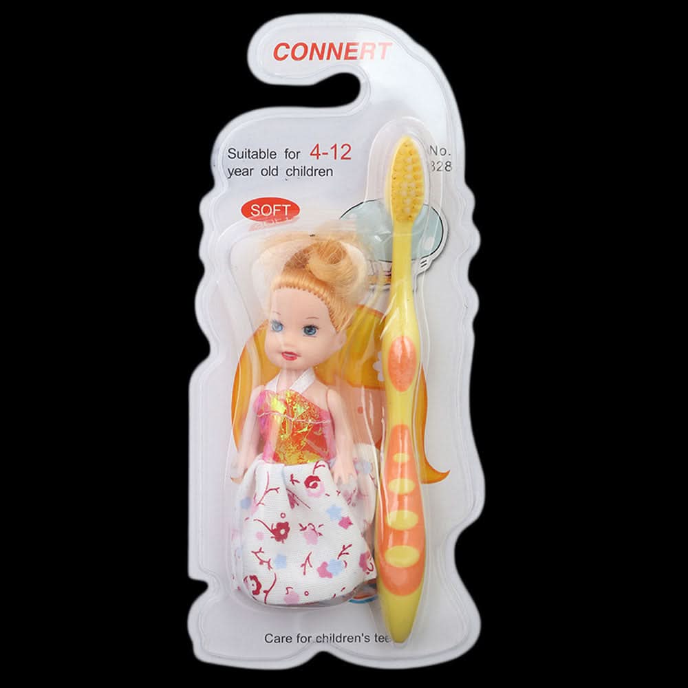 Toothbrush for Kids - Yellow (828), Beauty & Personal Care, Oral Care, Chase Value, Chase Value
