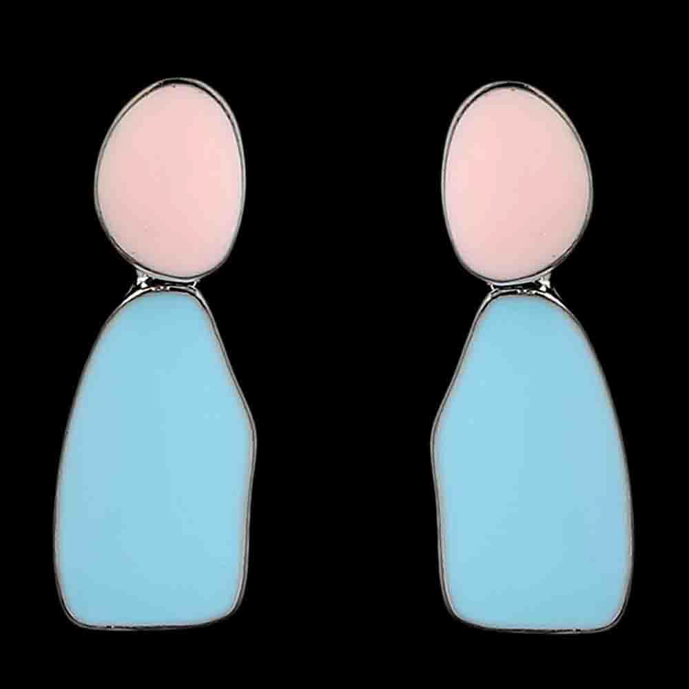 Women's Ear Tops - Light Blue, Women, Earrings & Tops, Chase Value, Chase Value
