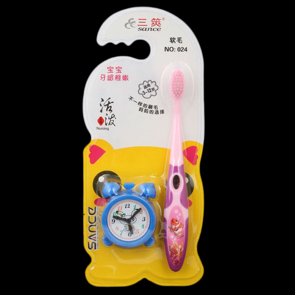 Toothbrush for Kids - Purple (024), Beauty & Personal Care, Oral Care, Chase Value, Chase Value