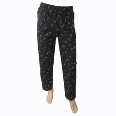 Men's Printed Trouser - Black, Men, Lowers And Sweatpants, Chase Value, Chase Value