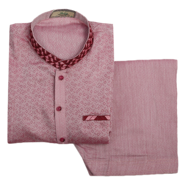 Boys Mashriq Kurta Shalwar - Pink, Boys Shalwar Kameez, Eminent, Chase Value