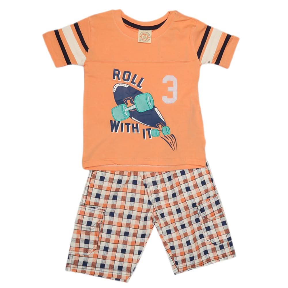 Boys Suit MLXL - Peach, Kids, Boys Sets And Suits, Chase Value, Chase Value