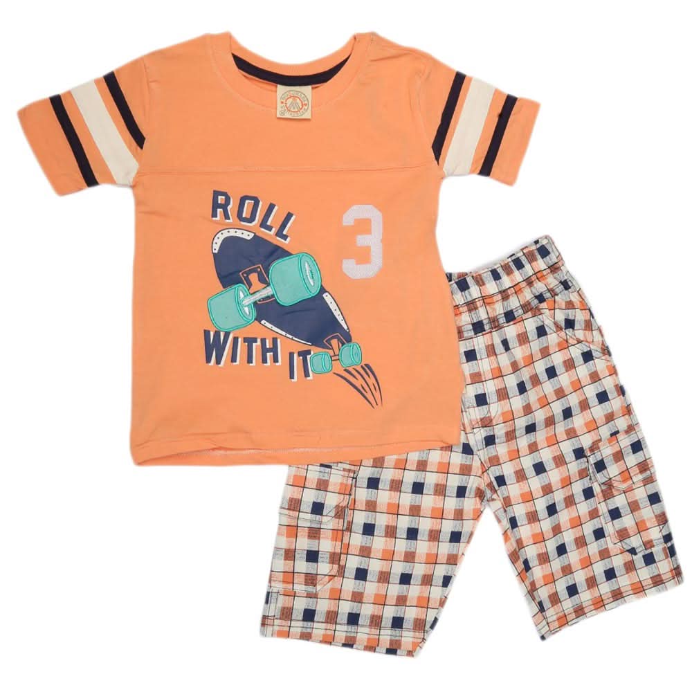 Boys Suit MLXL - Peach, Kids, Boys Sets And Suits, Chase Value, Chase Value