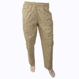 Men's Printed Trouser - Beige, Men, Lowers And Sweatpants, Chase Value, Chase Value