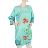 Women's Embroidered Kurti 15 - Sea Green, Women, Ready Kurtis, Chase Value, Chase Value
