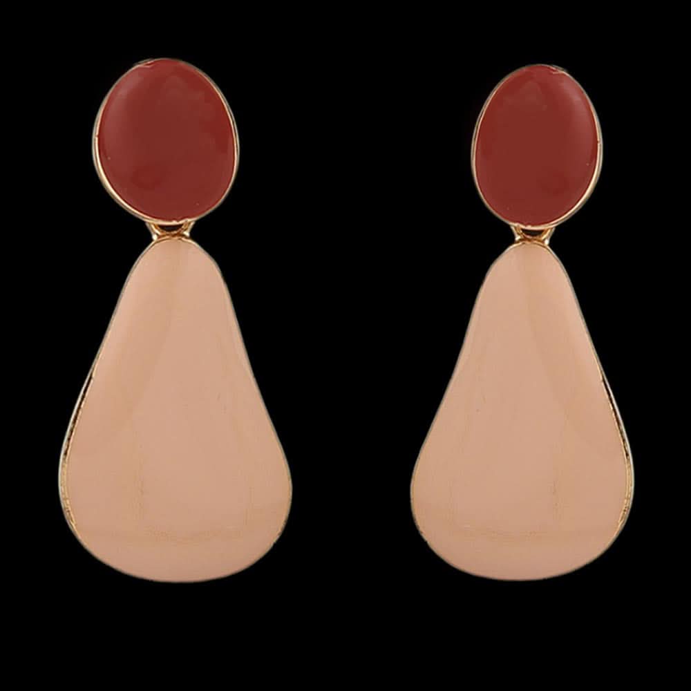 Women's Ear Tops - Peach, Women, Earrings & Tops, Chase Value, Chase Value