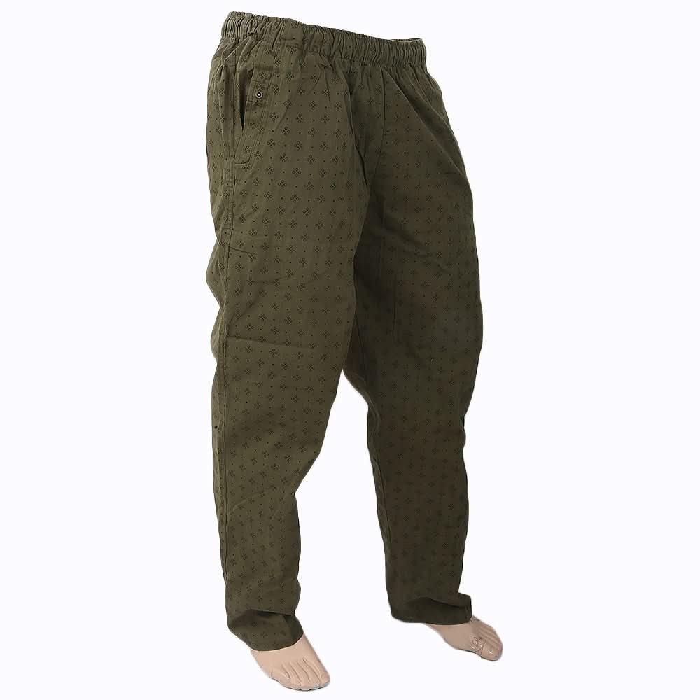 Men's Printed Trouser - Green, Men, Lowers And Sweatpants, Chase Value, Chase Value