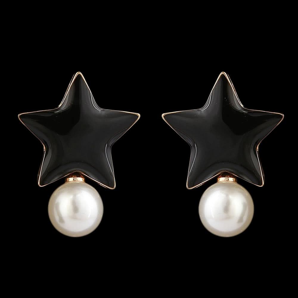 Women's Earring - Black, Women, Earrings & Tops, Chase Value, Chase Value