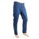 Men's Basic Rigid Denim Pant - Dark Blue, Men, Casual Pants And Jeans, Chase Value, Chase Value