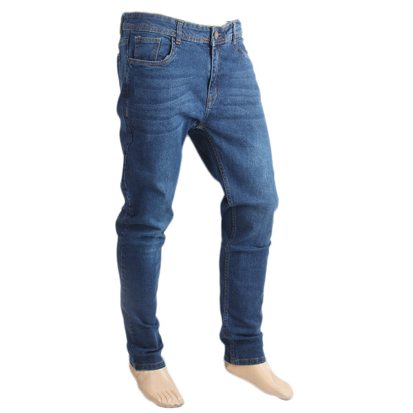 Men's Fancy Denim Pants - Blue, Men, Casual Pants And Jeans, Chase Value, Chase Value