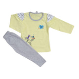 Girls Pajama Suit - Lemon, Kids, Girls Sets And Suits, Chase Value, Chase Value