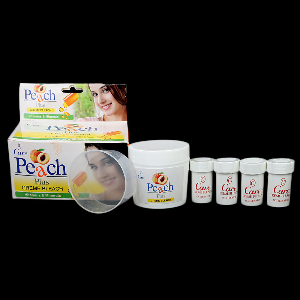 Care Peach Plus Creme Bleach 100gm, Beauty & Personal Care, Bleach Creams, Chase Value, Chase Value