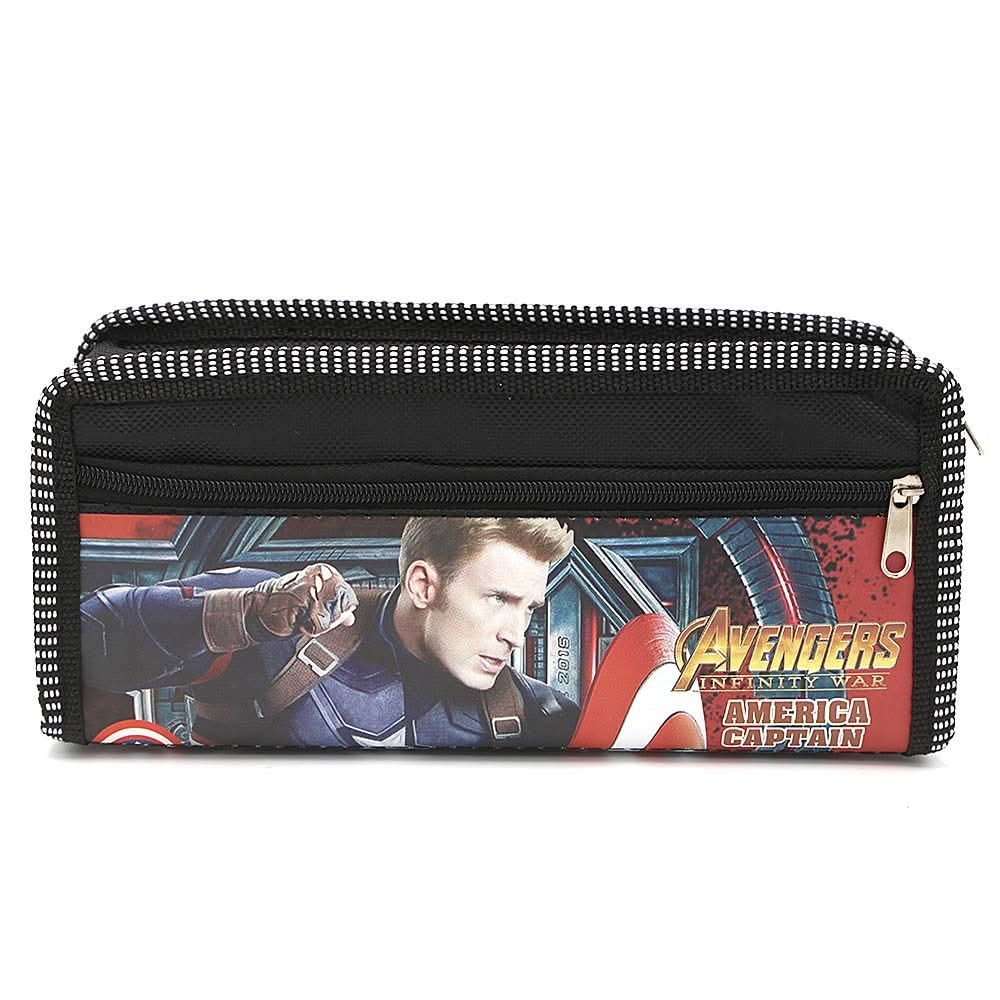 Avengers Pencil Pouch - Black, Kids, Pencil Boxes And Stationery Sets, Chase Value, Chase Value