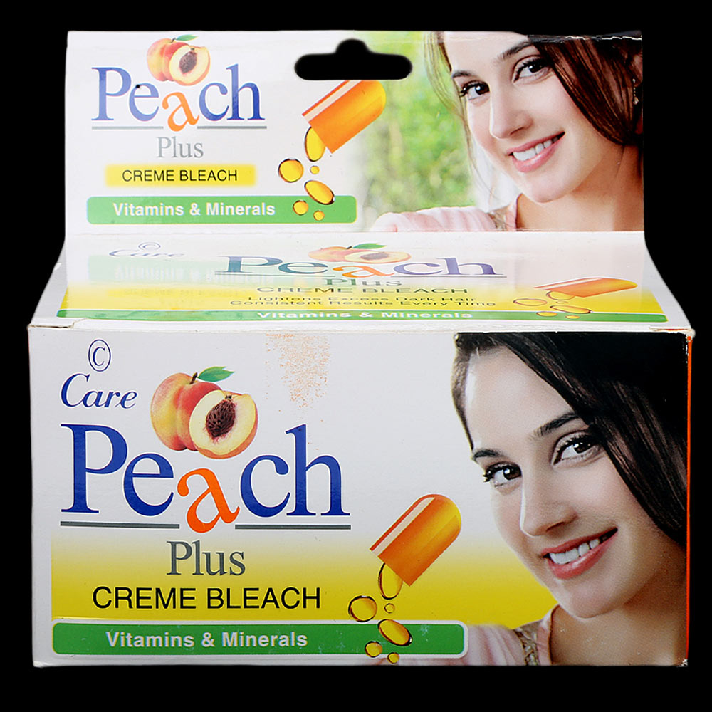 Care Peach Plus Creme Bleach 100gm, Beauty & Personal Care, Bleach Creams, Chase Value, Chase Value