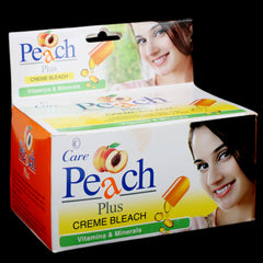 Care Peach Plus Creme Bleach 100gm, Beauty & Personal Care, Bleach Creams, Chase Value, Chase Value