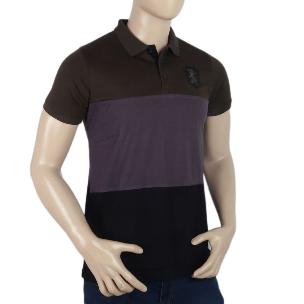 Men's Half Sleeves Polo Shirt - Olive Green, Men, T-Shirts And Polos, Chase Value, Chase Value