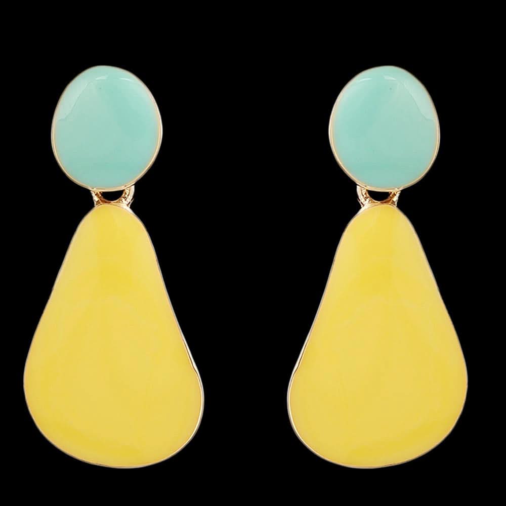 Women's Ear Tops - Yellow, Women, Earrings & Tops, Chase Value, Chase Value