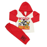 Newborn Girls Polar Full Sleeves Suit 8891 - Red, Kids, New Born Girls Sets And Suits, Chase Value, Chase Value