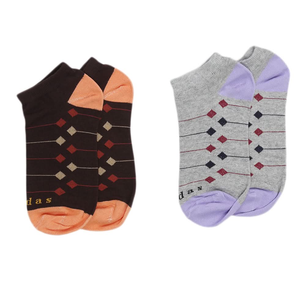 Men's 2Pcs Colorful Socks - F, Men, Mens Socks, Chase Value, Chase Value
