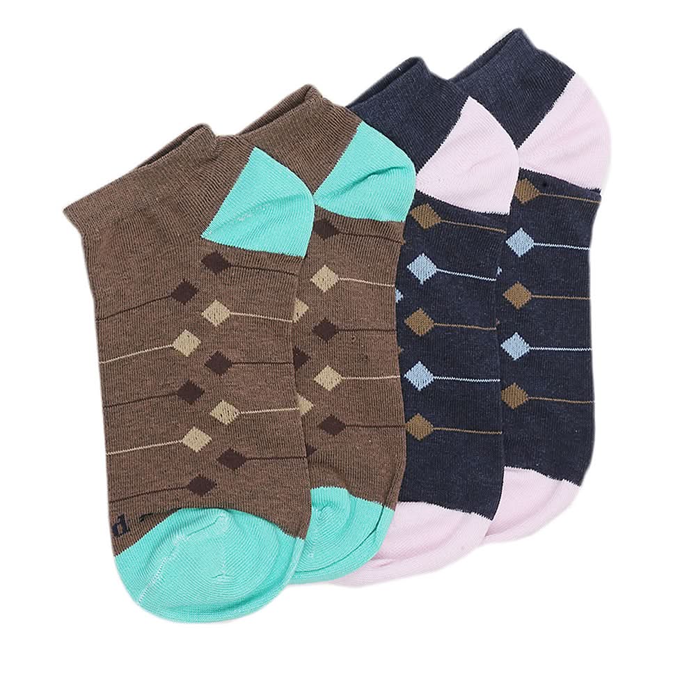 Men's 2Pcs Colorful Socks - E, Men, Mens Socks, Chase Value, Chase Value