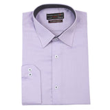 Men's Business Casual Full Sleeves Plain Shirt -A - Light Purple, Men, T-Shirts And Polos, Chase Value, Chase Value